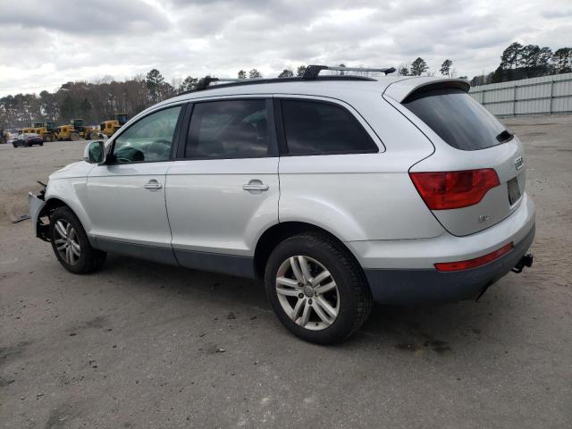 WA1AY74L49D008998 - 2009 AUDI Q7 3.6 QUATTRO SILVER photo 2