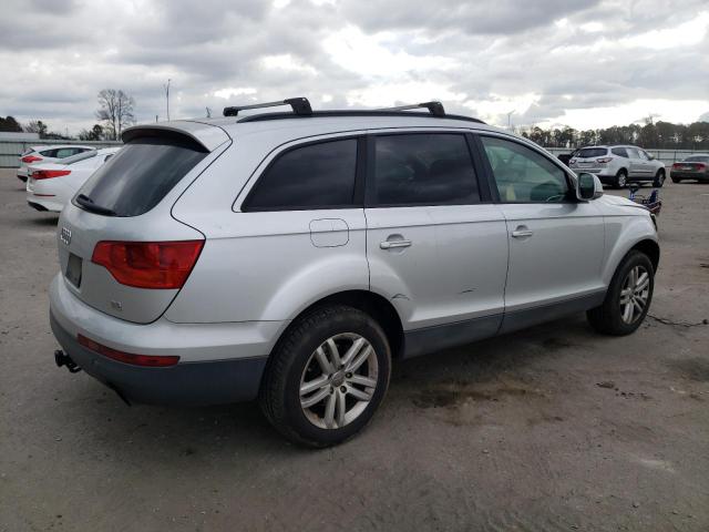 WA1AY74L49D008998 - 2009 AUDI Q7 3.6 QUATTRO SILVER photo 3