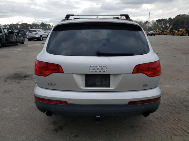 WA1AY74L49D008998 - 2009 AUDI Q7 3.6 QUATTRO SILVER photo 6