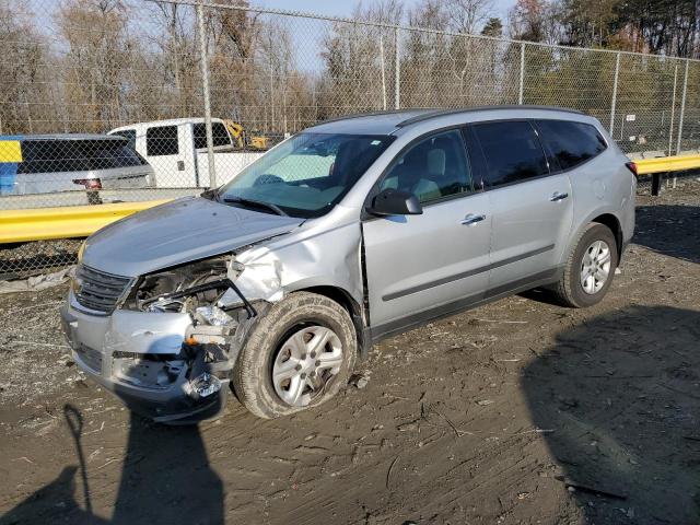 1GNKVFED5FJ378981 - 2015 CHEVROLET TRAVERSE LS SILVER photo 1