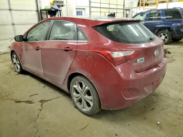 KMHD35LE2DU146634 - 2013 HYUNDAI ELANTRA GT RED photo 2