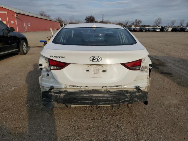 5NPDH4AEXGH764351 - 2016 HYUNDAI ELANTRA SE WHITE photo 6