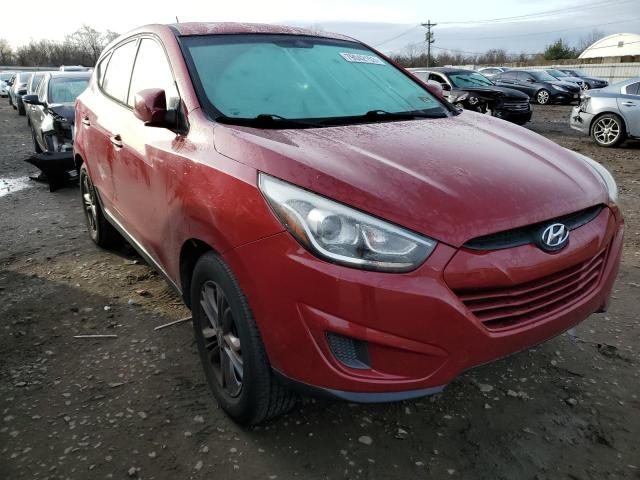 KM8JT3AF2FU099272 - 2015 HYUNDAI TUCSON GLS RED photo 4