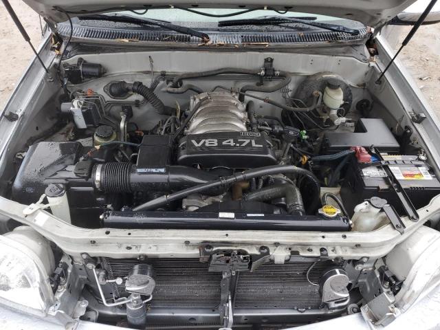 5TBRT34143S337820 - 2003 TOYOTA TUNDRA ACCESS CAB SR5 SILVER photo 11