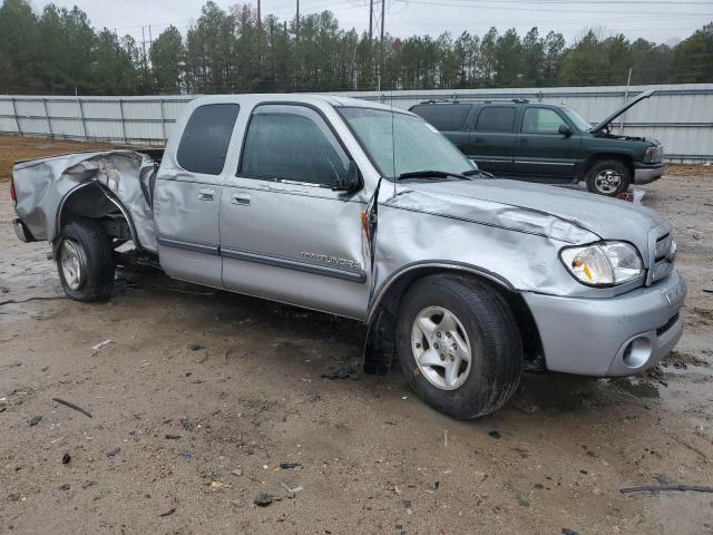 5TBRT34143S337820 - 2003 TOYOTA TUNDRA ACCESS CAB SR5 SILVER photo 4