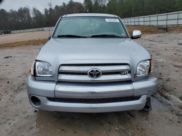 5TBRT34143S337820 - 2003 TOYOTA TUNDRA ACCESS CAB SR5 SILVER photo 5