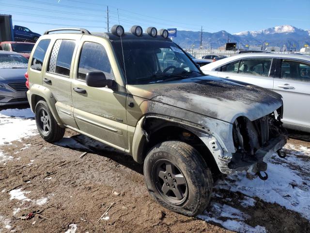 1J4GL38K92W333207 - 2002 JEEP LIBERTY RENEGADE GREEN photo 4