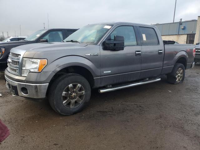 1FTFW1ET2EFC75908 - 2014 FORD F150 SUPERCREW GRAY photo 1