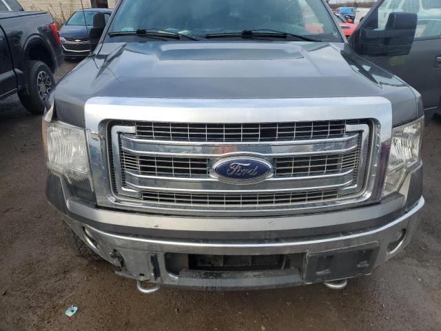 1FTFW1ET2EFC75908 - 2014 FORD F150 SUPERCREW GRAY photo 11