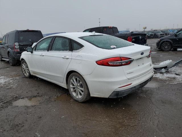 3FA6P0HDXLR221113 - 2020 FORD FUSION SE WHITE photo 2