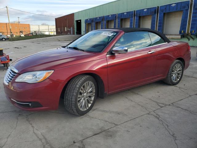 1C3BCBFG6CN210937 - 2012 CHRYSLER 200 LIMITED BURGUNDY photo 1