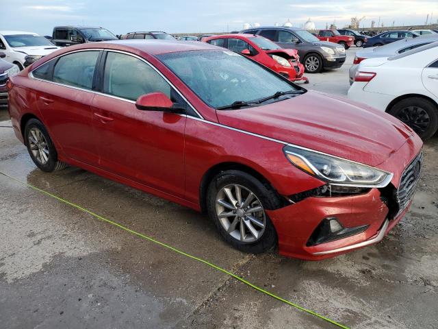 5NPE24AF8JH618794 - 2018 HYUNDAI SONATA SE BURGUNDY photo 4