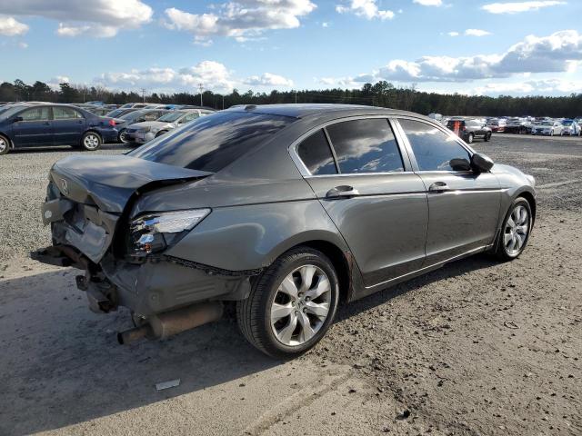 1HGCP26858A053253 - 2008 HONDA ACCORD EXL GRAY photo 3