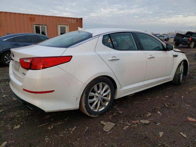 5XXGN4A76FG508838 - 2015 KIA OPTIMA EX WHITE photo 3