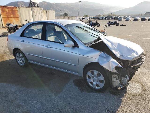 KNAFE222195667923 - 2009 KIA SPECTRA EX SILVER photo 4