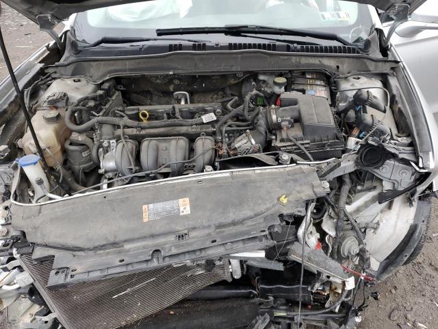 3FA6P0H78ER387479 - 2014 FORD FUSION SE SILVER photo 11