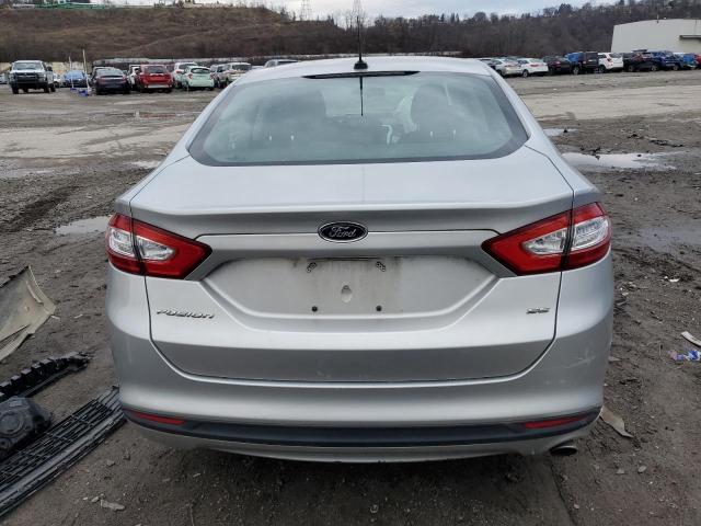 3FA6P0H78ER387479 - 2014 FORD FUSION SE SILVER photo 6