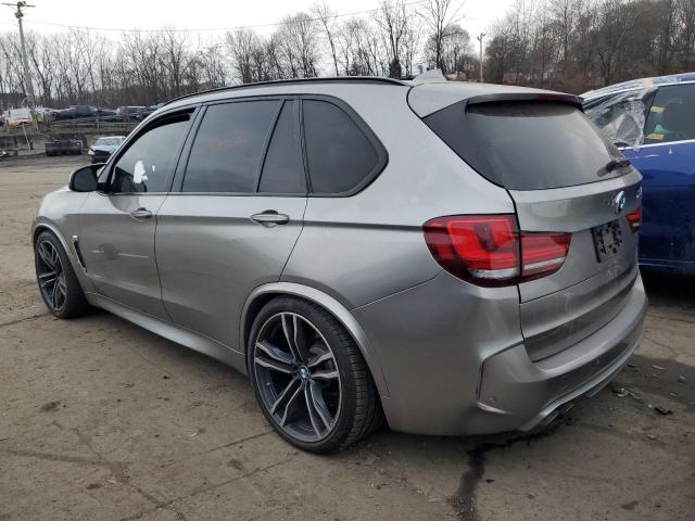 5YMKT6C58G0R79357 - 2016 BMW X5 M GRAY photo 2