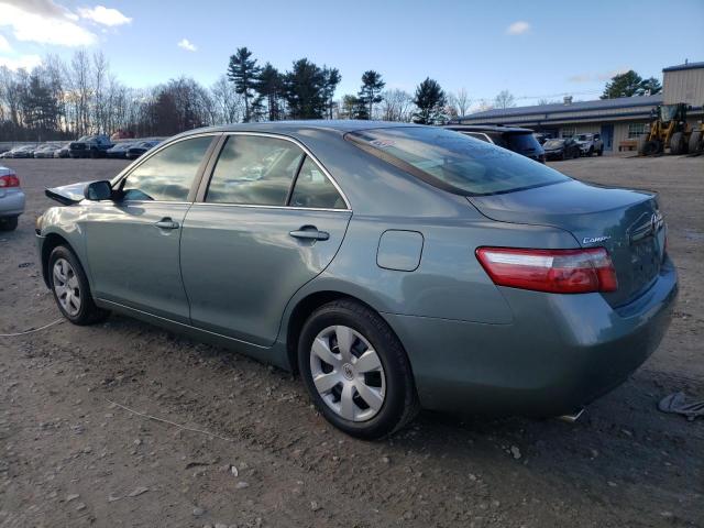 4T1BK46K77U532525 - 2007 TOYOTA CAMRY LE GREEN photo 2