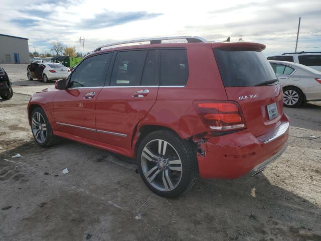 WDCGG8JB5DG002603 - 2013 MERCEDES-BENZ GLK 350 4MATIC RED photo 2