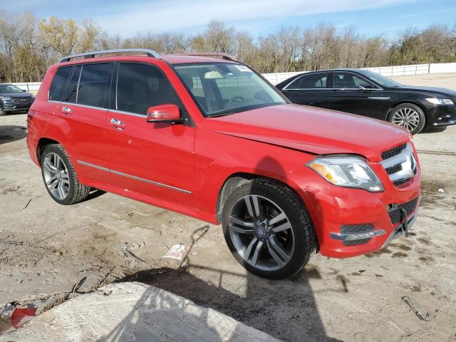 WDCGG8JB5DG002603 - 2013 MERCEDES-BENZ GLK 350 4MATIC RED photo 4