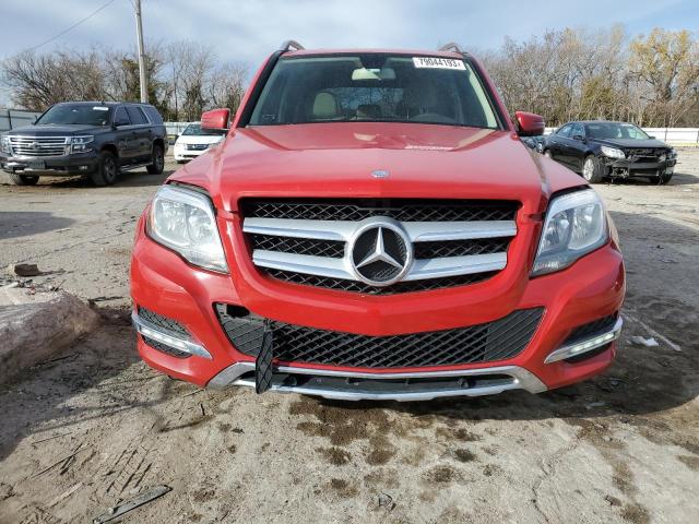 WDCGG8JB5DG002603 - 2013 MERCEDES-BENZ GLK 350 4MATIC RED photo 5