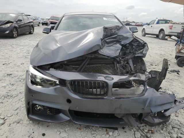 WBA4J5C51JBF07689 - 2018 BMW 440I GRAN COUPE GRAY photo 5