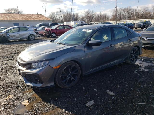 SHHFK7H45HU206110 - 2017 HONDA CIVIC SPORT 灰色 照片 1