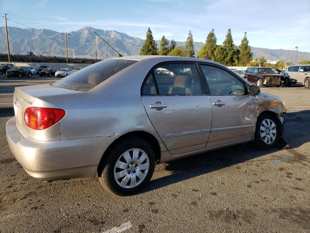 1NXBR32E43Z172646 - 2003 TOYOTA COROLLA CE TAN photo 3