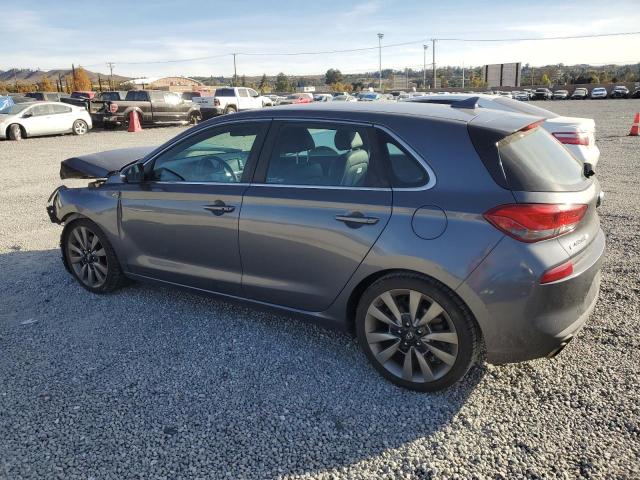 KMHH55LC9JU015416 - 2018 HYUNDAI ELANTRA GT SPORT GRAY photo 2