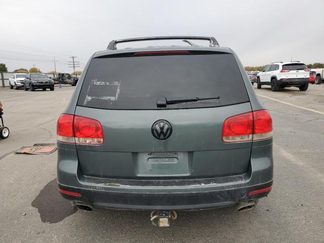 WVGCM67L04D027410 - 2004 VOLKSWAGEN TOUAREG 4.2 GREEN photo 6