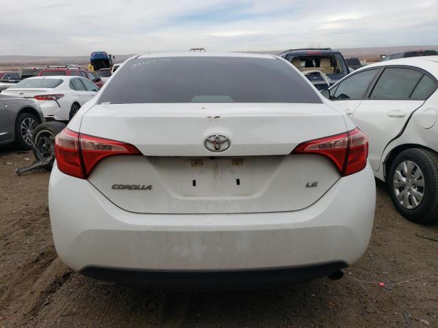 5YFBURHE8KP937902 - 2019 TOYOTA COROLLA L WHITE photo 6