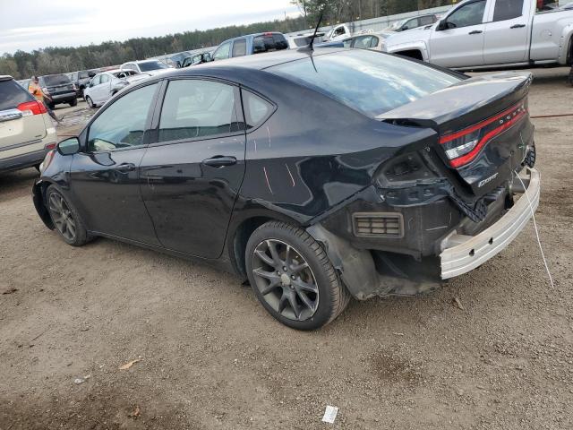 1C3CDFAA5GD643916 - 2016 DODGE DART SE BLACK photo 2