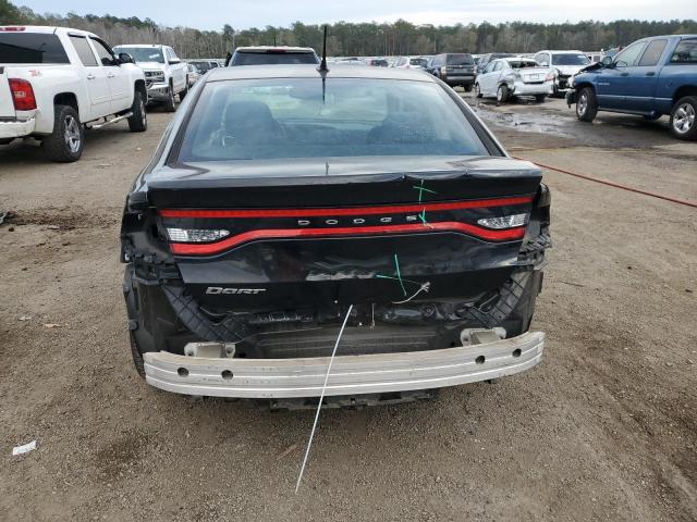 1C3CDFAA5GD643916 - 2016 DODGE DART SE BLACK photo 6