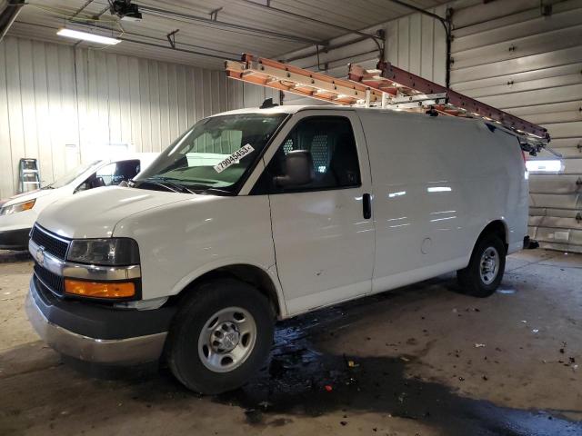 1GCWGAFG5K1289485 - 2019 CHEVROLET EXPRESS G2 WHITE photo 1