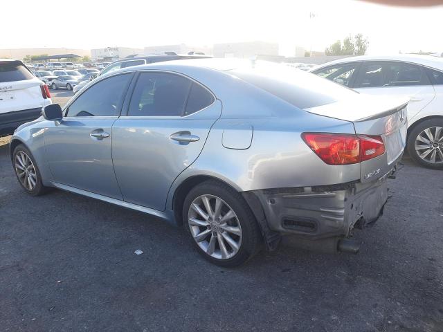 JTHCK262585020141 - 2008 LEXUS IS 250 SILVER photo 2