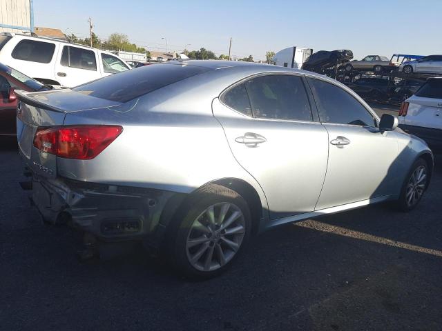 JTHCK262585020141 - 2008 LEXUS IS 250 SILVER photo 3