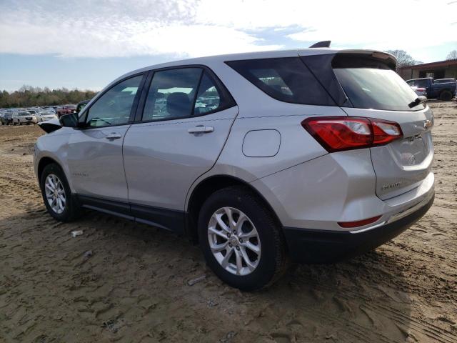 2GNAXREV2J6317268 - 2018 CHEVROLET EQUINOX LS SILVER photo 2