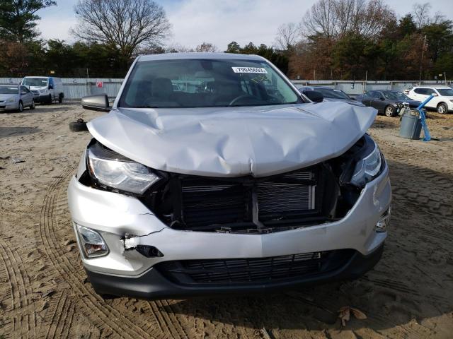 2GNAXREV2J6317268 - 2018 CHEVROLET EQUINOX LS SILVER photo 5