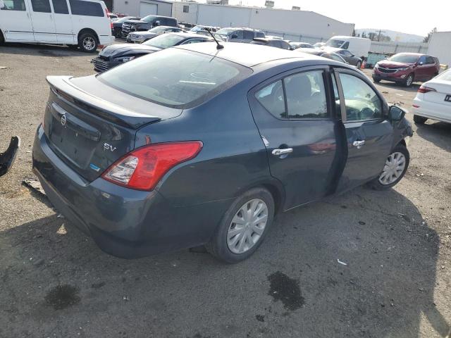 3N1CN7AP2FL837026 - 2015 NISSAN VERSA S BLUE photo 3