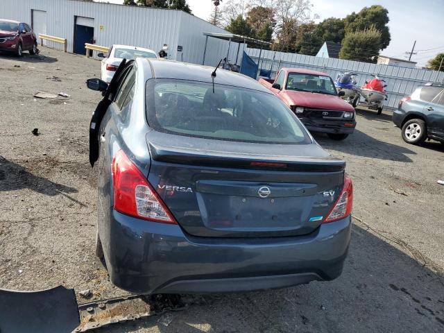 3N1CN7AP2FL837026 - 2015 NISSAN VERSA S BLUE photo 6