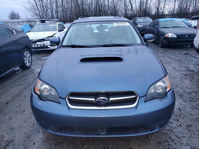 4S3BP676554322229 - 2005 SUBARU LEGACY GT LIMITED BLUE photo 5