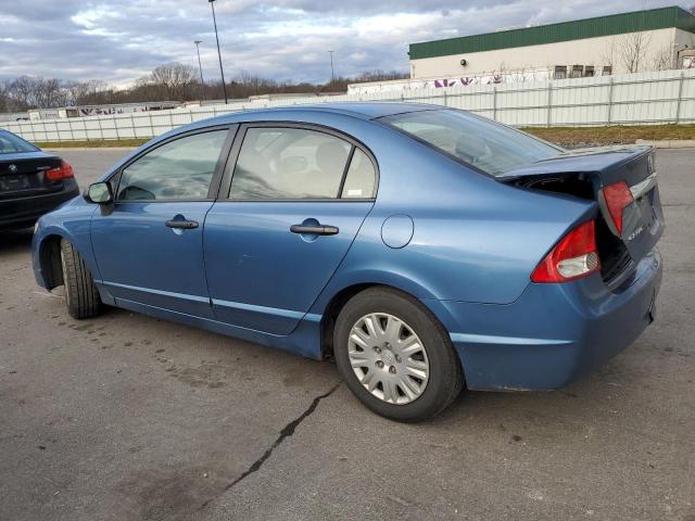 2HGFA16309H346803 - 2009 HONDA CIVIC VP BLUE photo 2