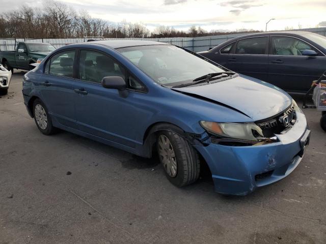 2HGFA16309H346803 - 2009 HONDA CIVIC VP BLUE photo 4