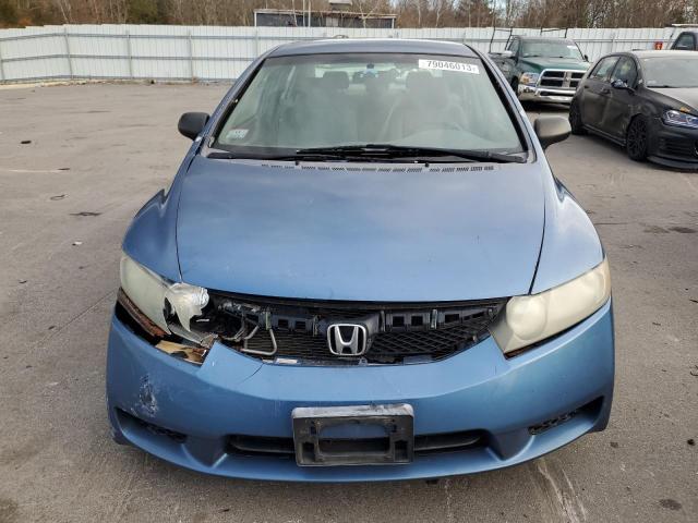 2HGFA16309H346803 - 2009 HONDA CIVIC VP BLUE photo 5