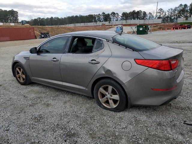 5XXGM4A76FG486455 - 2015 KIA OPTIMA LX GRAY photo 2