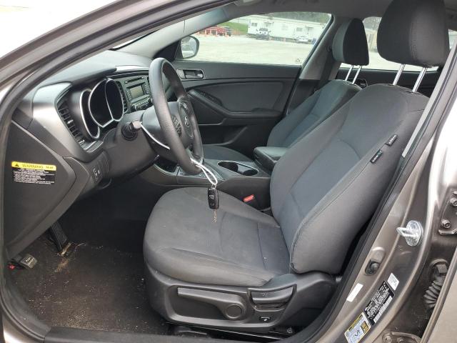 5XXGM4A76FG486455 - 2015 KIA OPTIMA LX GRAY photo 7