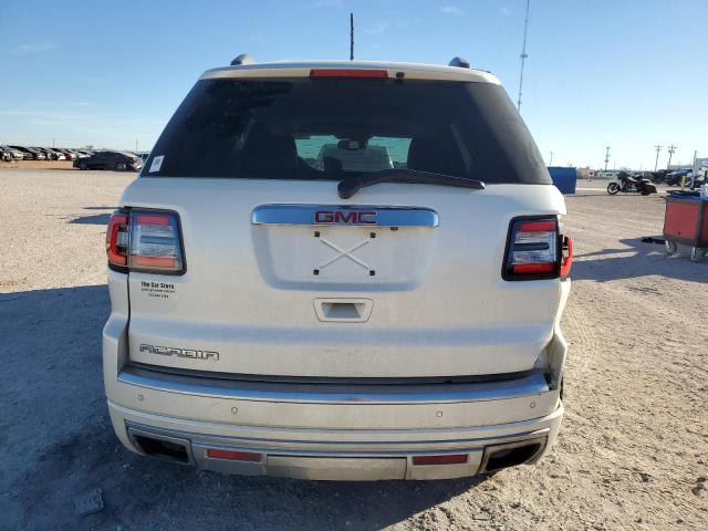 1GKKRTKD6EJ259193 - 2014 GMC ACADIA DENALI WHITE photo 6