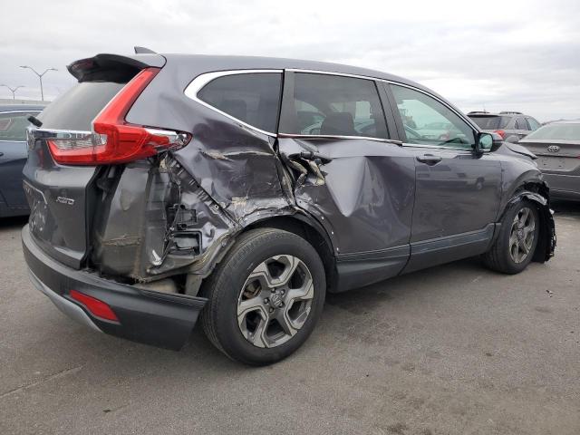 5J6RW2H87HL052287 - 2017 HONDA CR-V EXL GRAY photo 3