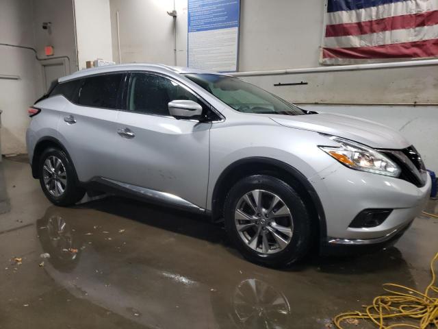 5N1AZ2MH5HN179345 - 2017 NISSAN MURANO S SILVER photo 4